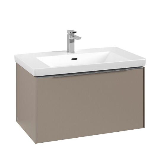 Villeroy & Boch  Subway 3.0 Servantskap m/1 skuff 772x429x478 mm Taupe Matt