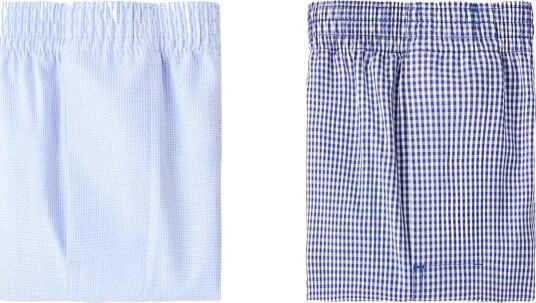 Mango Pack Of 2 Combined Undertrousers Blue XL