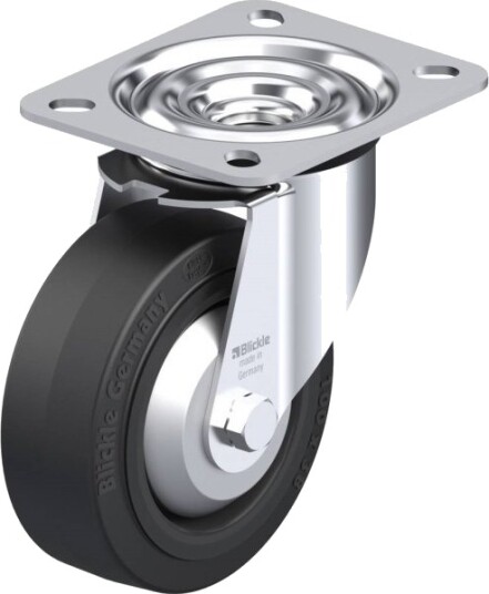 Blickle 430728 Le-Poev 100R-Fa Hjul Hjuldiameter 100 Mm Bæreevne (Maks.) 150 Kg 1 Stk