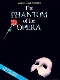 Lloyd Webber, Andrew Phantom of the Opera - Souvenir Edition: Piano/Vocal Selections (Melody in the Piano Part) (0881886157)