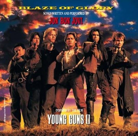 Jon Bon Jovi Blaze Of Glory Young Guns 2 Jon Bon Jovi Blaze Of Glory Young Guns 2