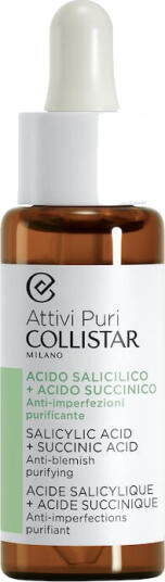 Collistar Aknebehandlende Ansiktsserum med Salisylsyre og Succinisk Syre 30 ml