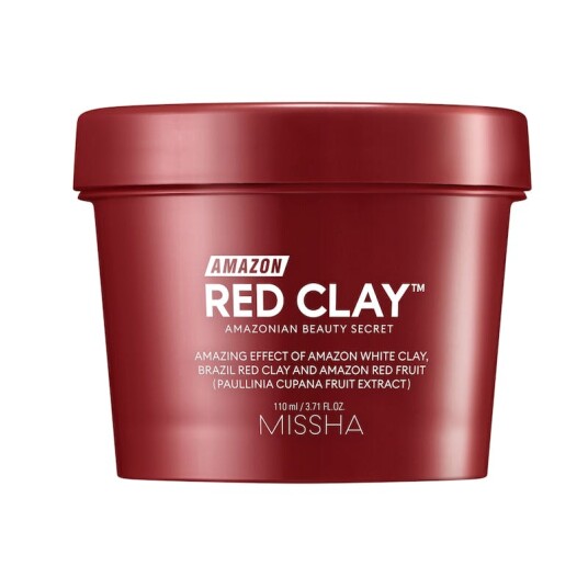 Missha Amazon Red Clay Pore Mask 110 ml Ansiktsmaske