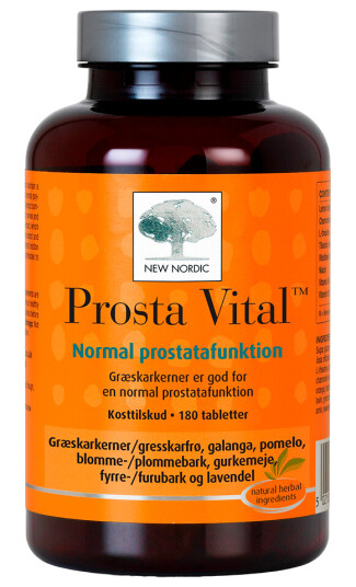 New Nordic Prosta Vital 180 Tabletter New Nordic Prosta Vital 180 Tabletter