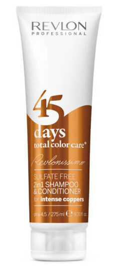 Revlon Professional 45 Days Sampoo And Conditioner Intense Coppers 275ml