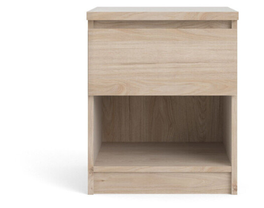Nada nattbord 1 skuff Hickory dekor.