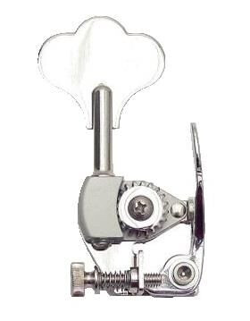 Hipshot He6 - Bass Xtender For Hb6 3/8" Post, Clover Leaf Key - Chrome