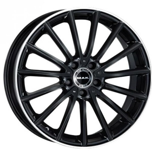 Mak Komet Black Polished 8x19 5x112 ET38 B66.6