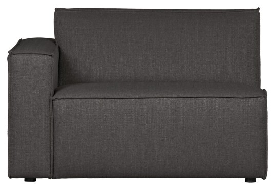 basiclabel Silvijn Element m. armlen, Ventre, Grått stoff Unoliving