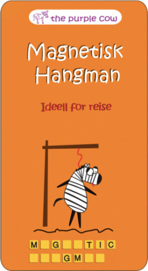 Magnetisk reisespill Hangman Magnetisk reisespill Hangman