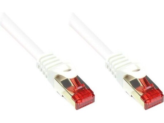 Good Connections Alcasa Good Connections Patch-Kabel Rj-45 M Rj-45 M 5 M Paare In Metallfolie Pimf Kategorie 6 Weiß 8060-050W