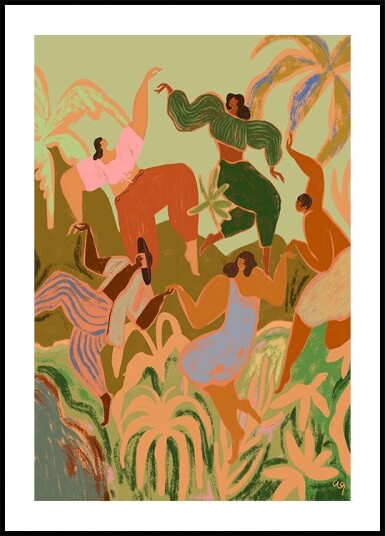 Spring Frolic Plakat Plakat / 100x150cm