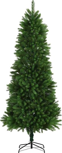  Juletre med 300 LED med stativ grønn 240 cm PE