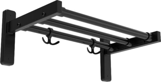 Enwex EX316*04SS Kapphylla svart Garderobeinnredning