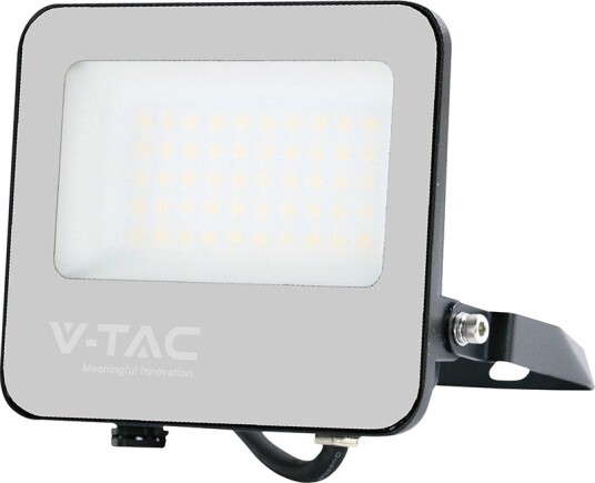 V Tac 30W LED lyskaster 185lm/W IP65 Samsung LED chip kald hvit sort kabinett utendørs Kulør : Kald