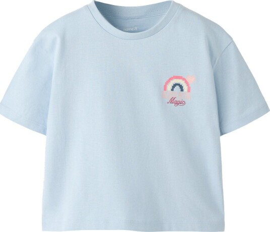 Name It T skjorte NmfLilone Dempet Blue Name It 1½ år (86) T skjorte Blå Lyseblå