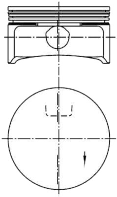 KOLBENSCHMIDT 99741601 Stempel