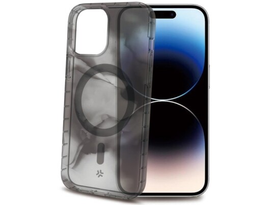 Celly MagShades TPU MagSafe-deksel til iPhone 15 Pro - Svart Celly MagShades TPU MagSafe-deksel til iPhone 15 Pro - Svart