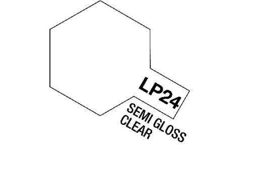 Tamiya Lacquer Paint LP 24 Semi Gloss Clear