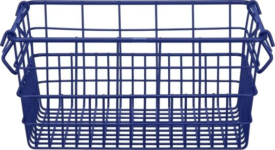 Blomus Storage Basket   14 X 29 X 21 Cm   Kago   Mazarine Blue   Blue   L 21CM