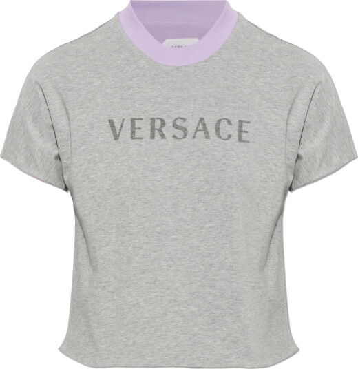 Versace Dame Topper Grå M, Versace Dame Topper Grå M,