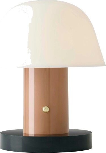 &Tradition Setago JH27 Bordlampe Beige & Grønn &Tradition Setago JH27 Bordlampe Beige & Grønn