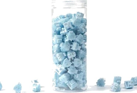 Ducky Kailh Box Winter Tactile Switch Kit 110 Stk med 3,6mm Vandring og 55g Aktivering
