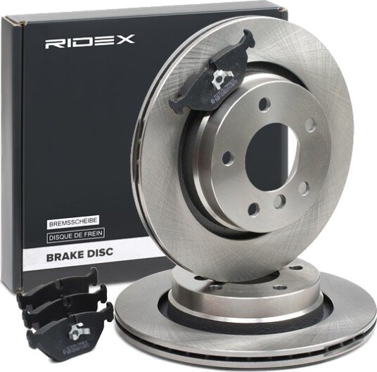 Bremseskiver og -klosser RIDEX 3405B1544