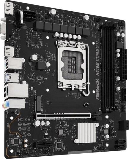 ASRock H610M-Combo II LGA1700 90-MXBUN0-A0UAYZ