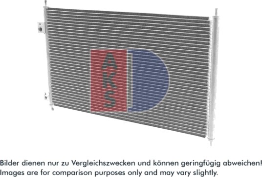 Kondensator, klimaanlegg AKS DASIS 102005N