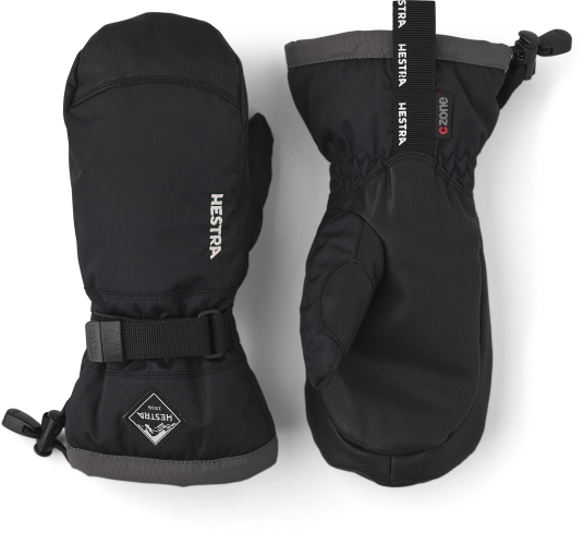 Hestra Gauntlet CZone Jr. Mitt Black & graphite 4 Hestra Gauntlet CZone Jr. Mitt Black & graphite 4