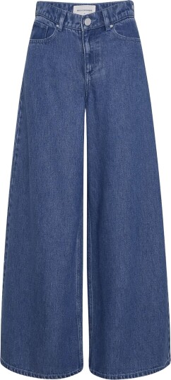 MSCH Copenhagen Mschago Rue Wide Pants Long   Blue   M