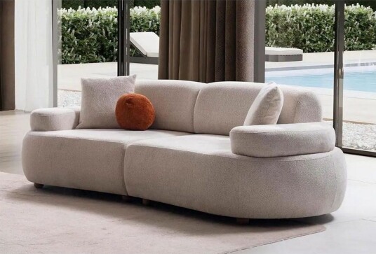Rio Sofa 3 seter Kremhvit