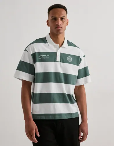 Only & Sons Onsdevin Rlx Ss Rugby Polo Tee Kortermet poloskjorte Grønn Only & Sons Onsdevin Rlx Ss Rugby Polo Tee Kortermet poloskjorte Grønn
