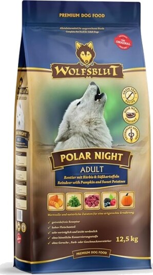 Wolfsblut Polar Night Tørrfôr med Reinsdyr og Søtpoteter 12,5 kg Wolfsblut Polar Night Tørrfôr med Reinsdyr og Søtpoteter 12,5 kg
