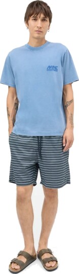 Mads Nørgaard Cotton Jersey Frode Mnc Tee Blue L Mads Nørgaard Cotton Jersey Frode Mnc Tee Blue L