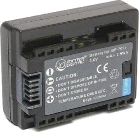 Extra Digital Batteri til Canon, 895mAh, 3,6 V