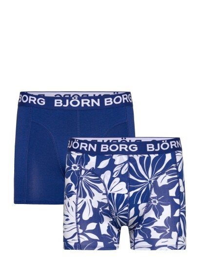 Björn Borg Bamboo Cotton Blend Boxer 2P   Blue   M