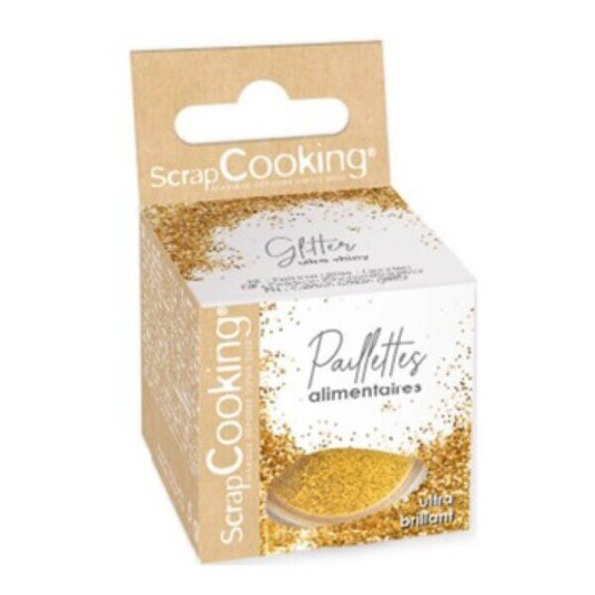 ScrapCooking Glitter 5g gull ScrapCooking Glitter 5g gull