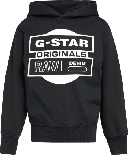 G-Star RAW Hettegenser - Salutt - G-Star RAW - 10 år (140) - Hettegenser - Svart