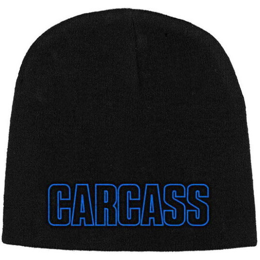 Carcass Carcass Unisex Beanie Hat: Logo Black Carcass Carcass Unisex Beanie Hat: Logo Black