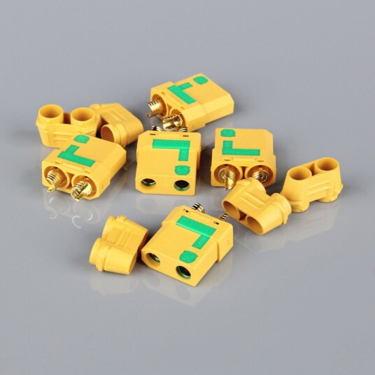 Radient XT90 ANTI SPARK FEMALE INCLUDING HEAT SHRINK BATT-END Radient XT90 ANTI SPARK FEMALE INCLUDING HEAT SHRINK BATT-END