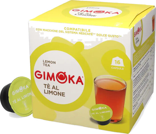 Gimoka | Sitronte 16 kapsler til Dolce Gusto