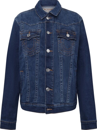 True Religion Sn Jimmy Jacket   DAMON DARK WASH   L
