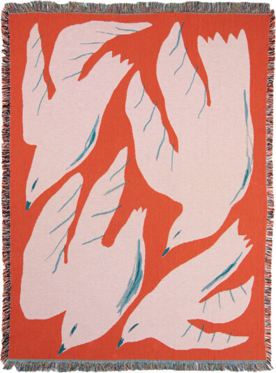 Slowdown Studio Passaro pledd 137x178 cm Slowdown Studio Passaro pledd 137x178 cm