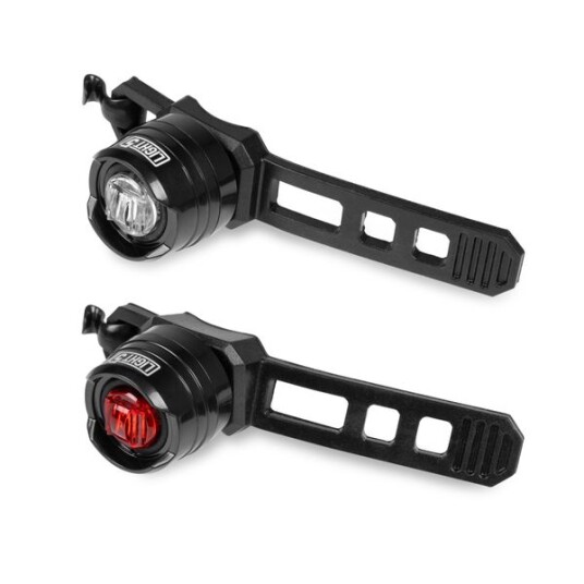 Sykkelbaklykt Light5 Easy V2 2 lm / 1 x CR2032 Baklykt + Frontlykt Sykkelbaklykt Light5 Easy V2 2 lm / 1 x CR2032 Baklykt + Frontlykt