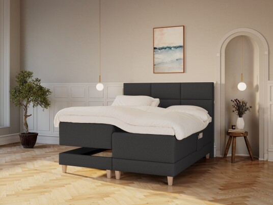 Nordic Dream Aura Nordlys 180x200 Antrasitt