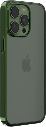 Devia Glimmer-deksel (iPhone 15) Grønn