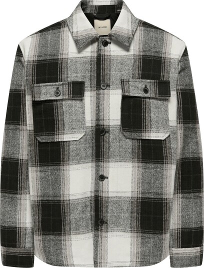 ONLY & SONS Onszack Overshirt Otw Noos Black M