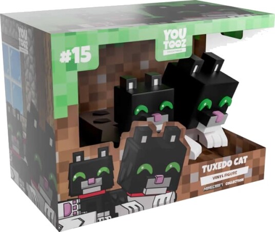 YouTooz Minecraft actionfigur Tuxedo Cat